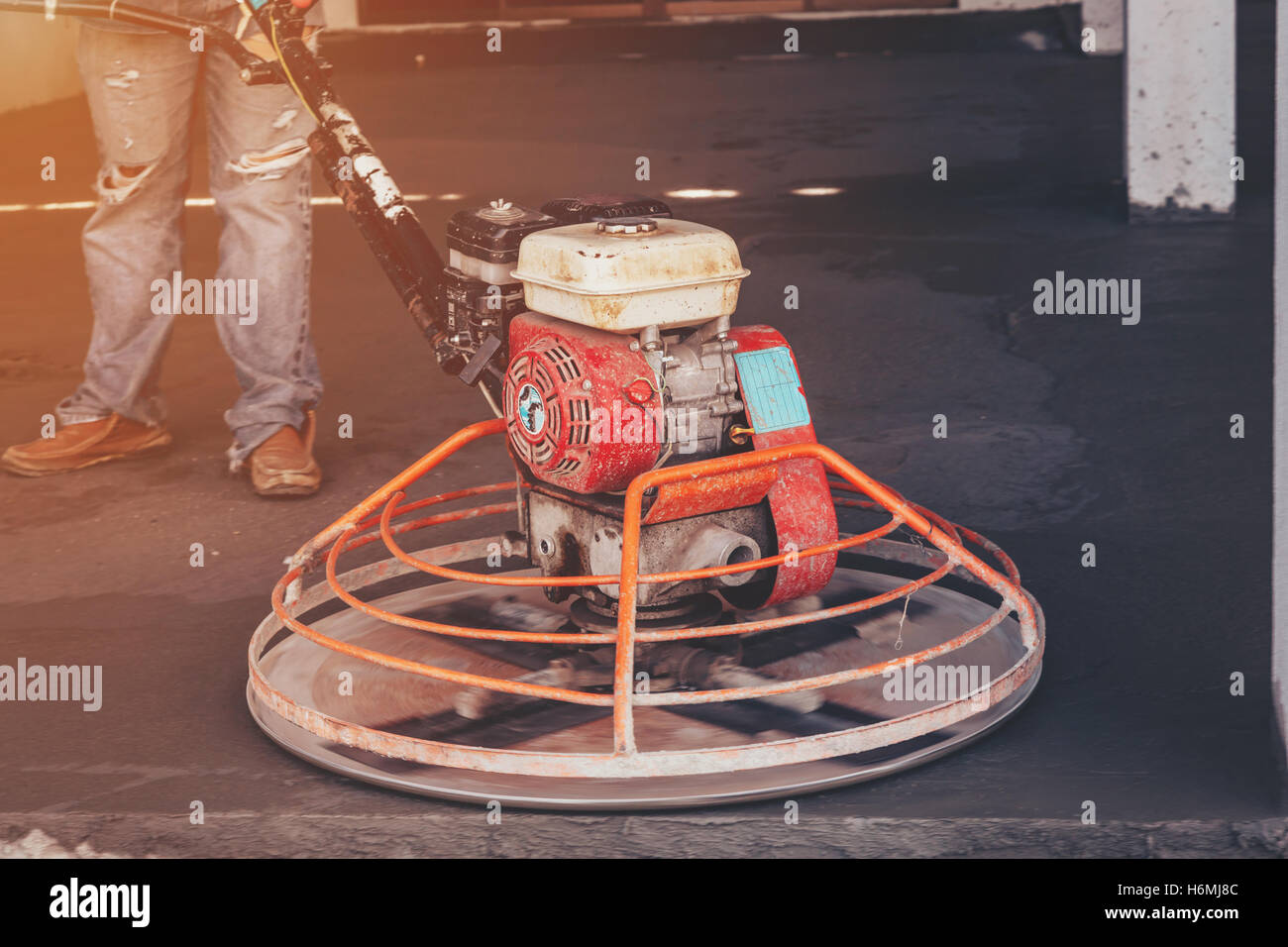 Floor Scrubber Machine Stock Photos Floor Scrubber Machine Stock