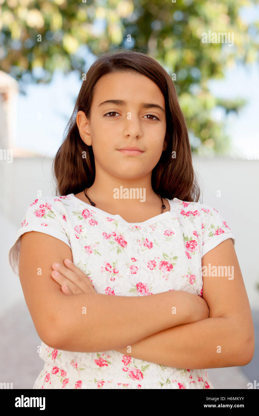 Nice child girl ten year hi-res stock photography and images - Alamy