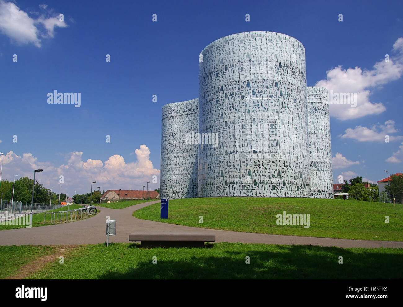 cottbus library cottbus library 01 Stock Photo Alamy
