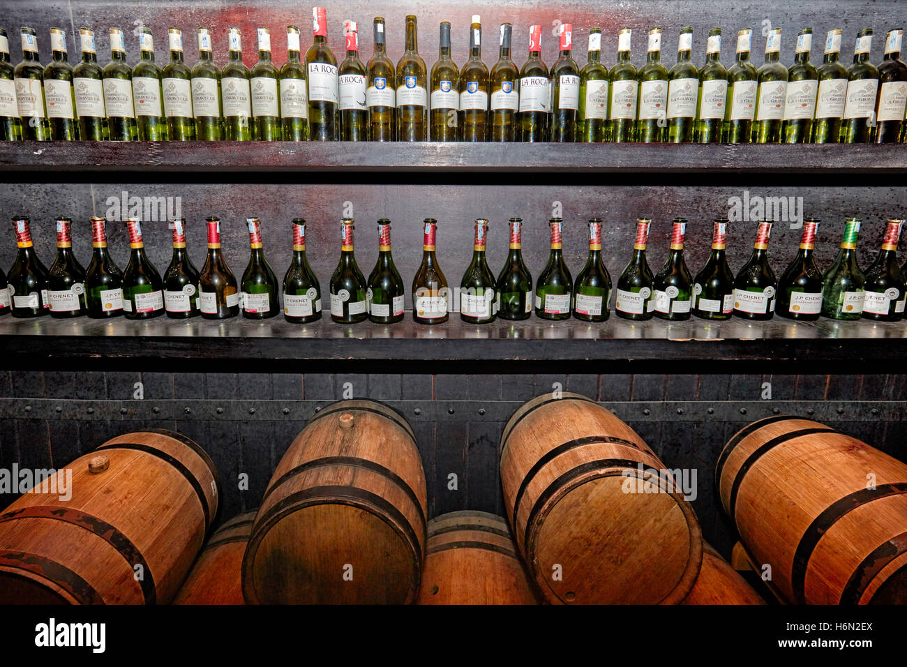 Debay Wine Cellar. Ba Na Hills Mountain Resort, Da Nang, Vietnam Stock