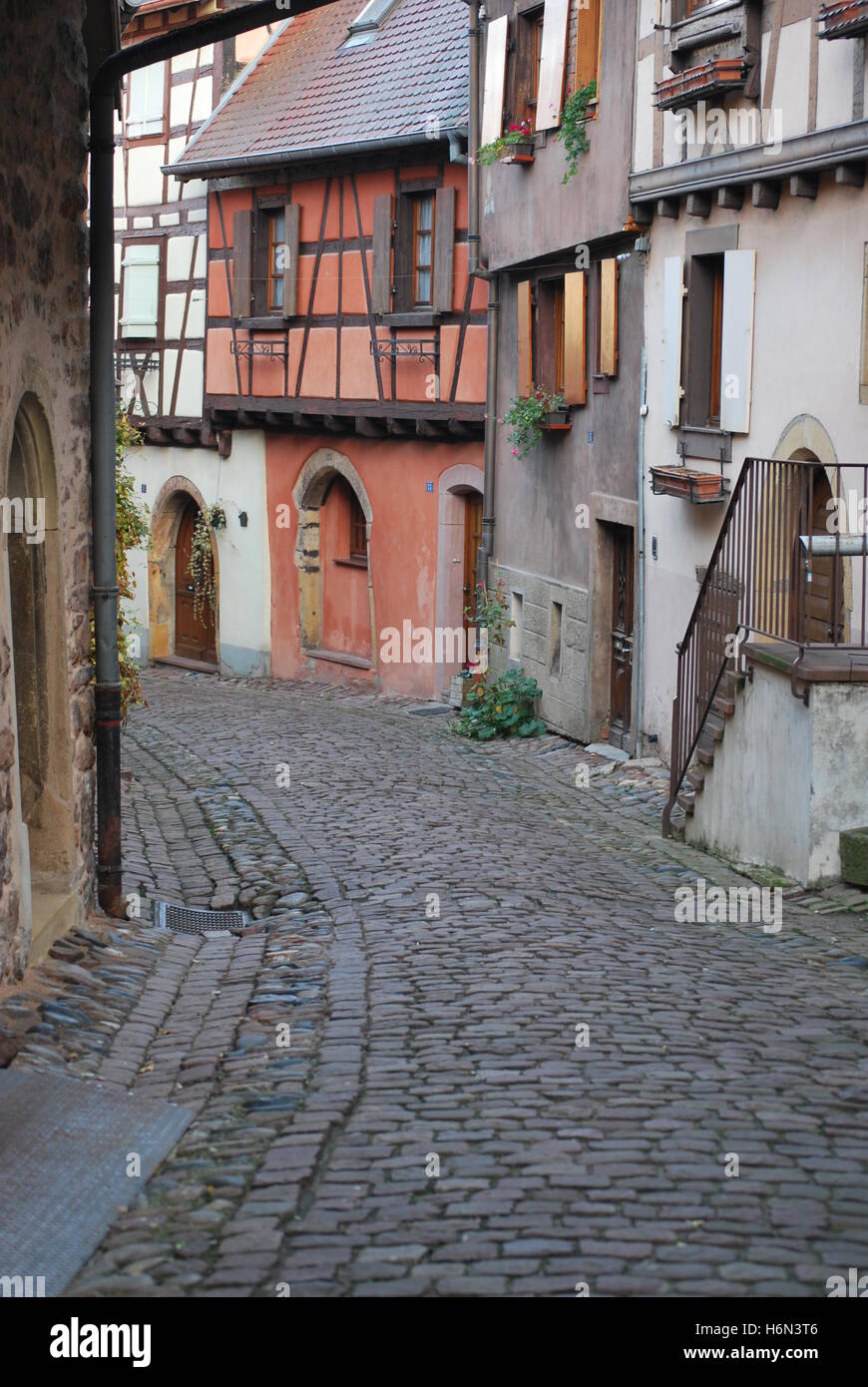 cities villages Stock Photo