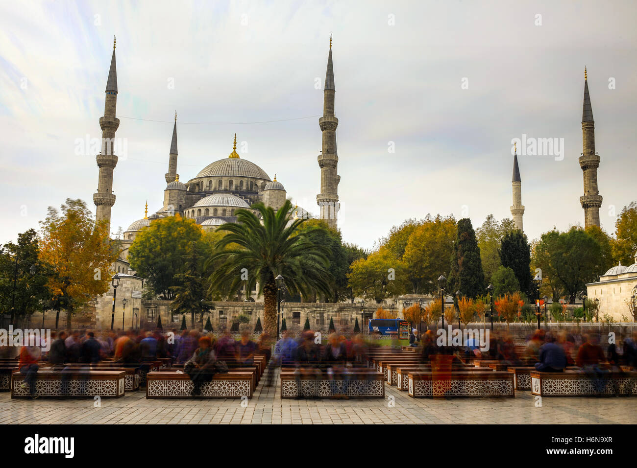 Sultan Ahmed Mosque (Blue Mosque), Istanbul, Turkey Stock Photo - Alamy