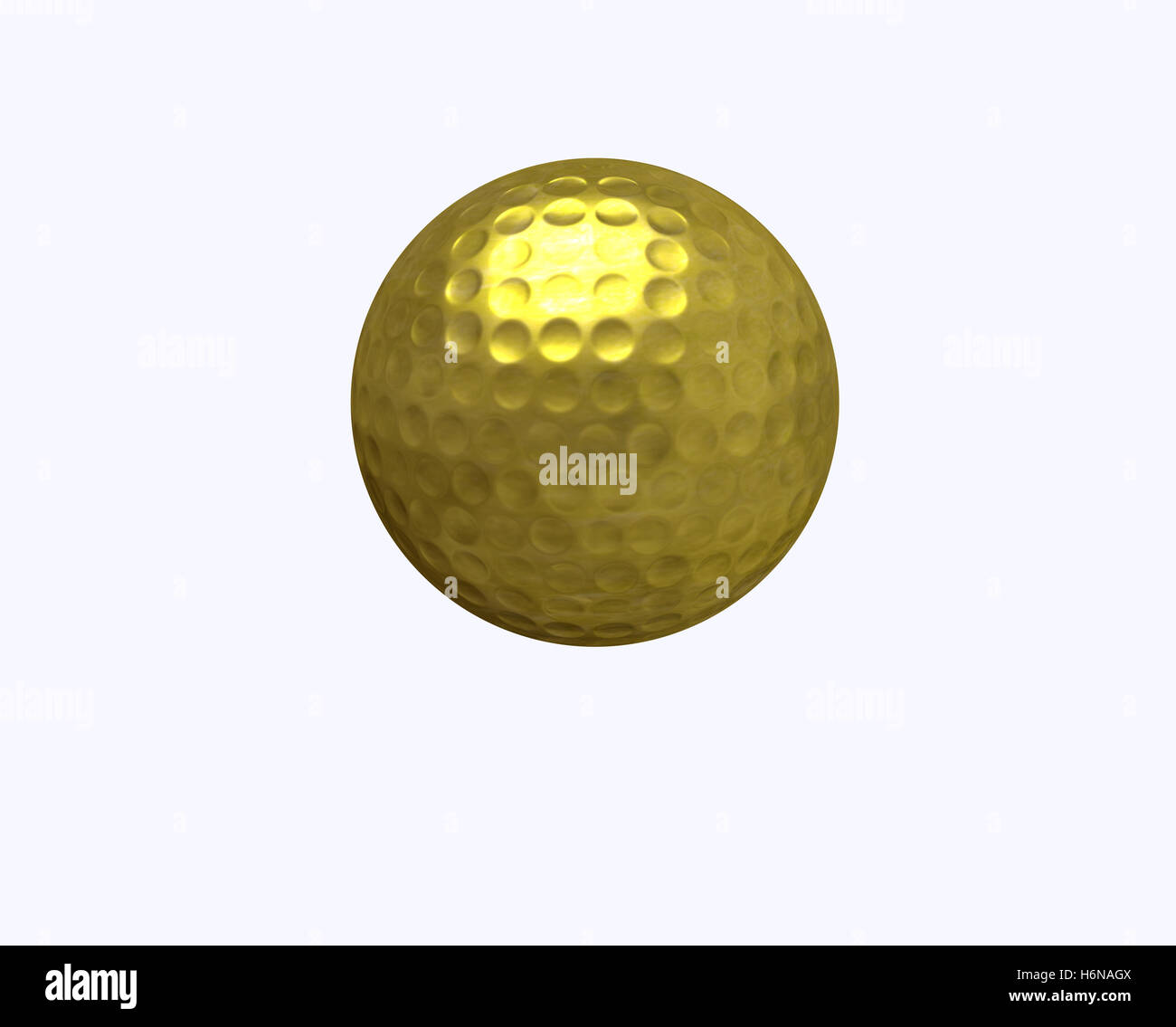 golden golf ball Stock Photo - Alamy