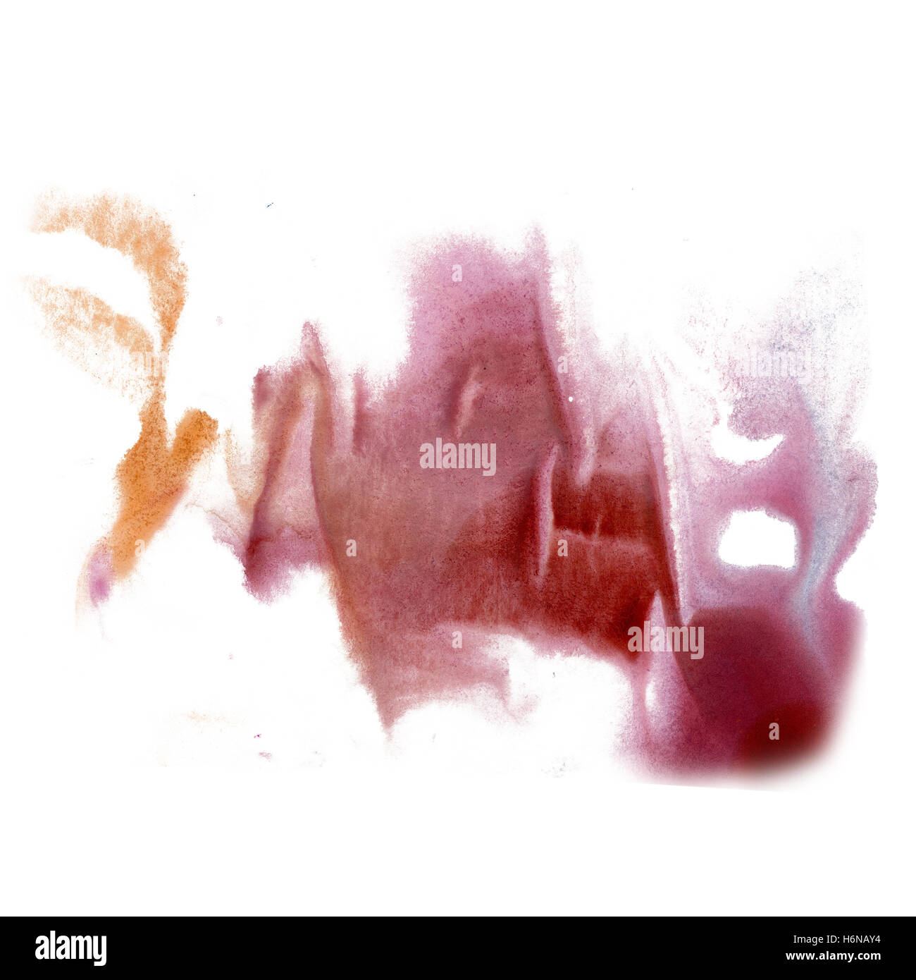 paint splash color ink watercolor pink isolated stroke splatter ...