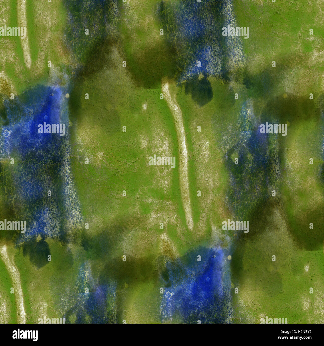 from green blue paint glare watercolor seamless texture with spots and