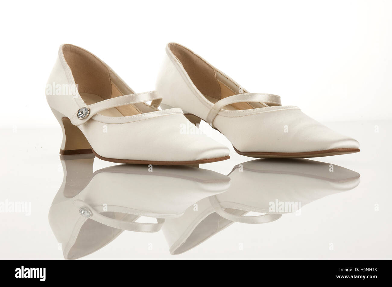 wedding shoes Stock Photo