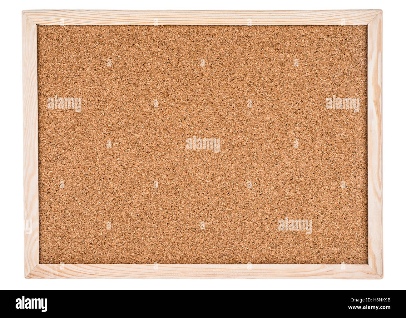 Cork Board In A Frame Stock Photo - Alamy