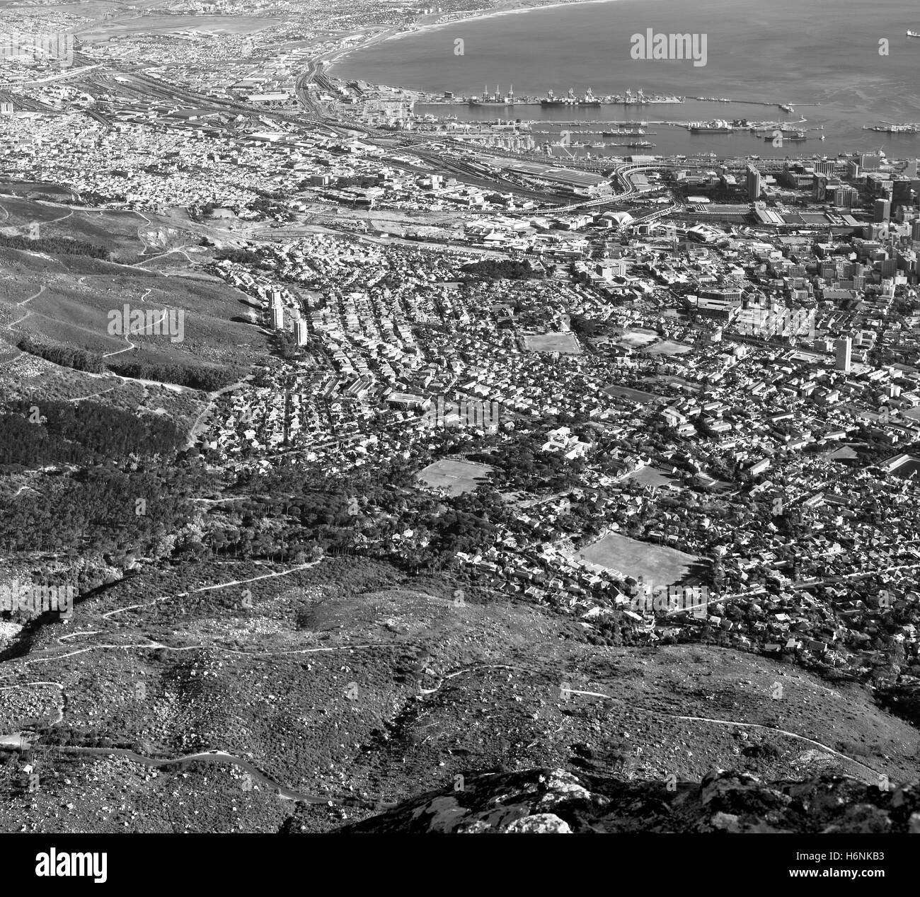 Modern house south africa Black and White Stock Photos & Images - Alamy