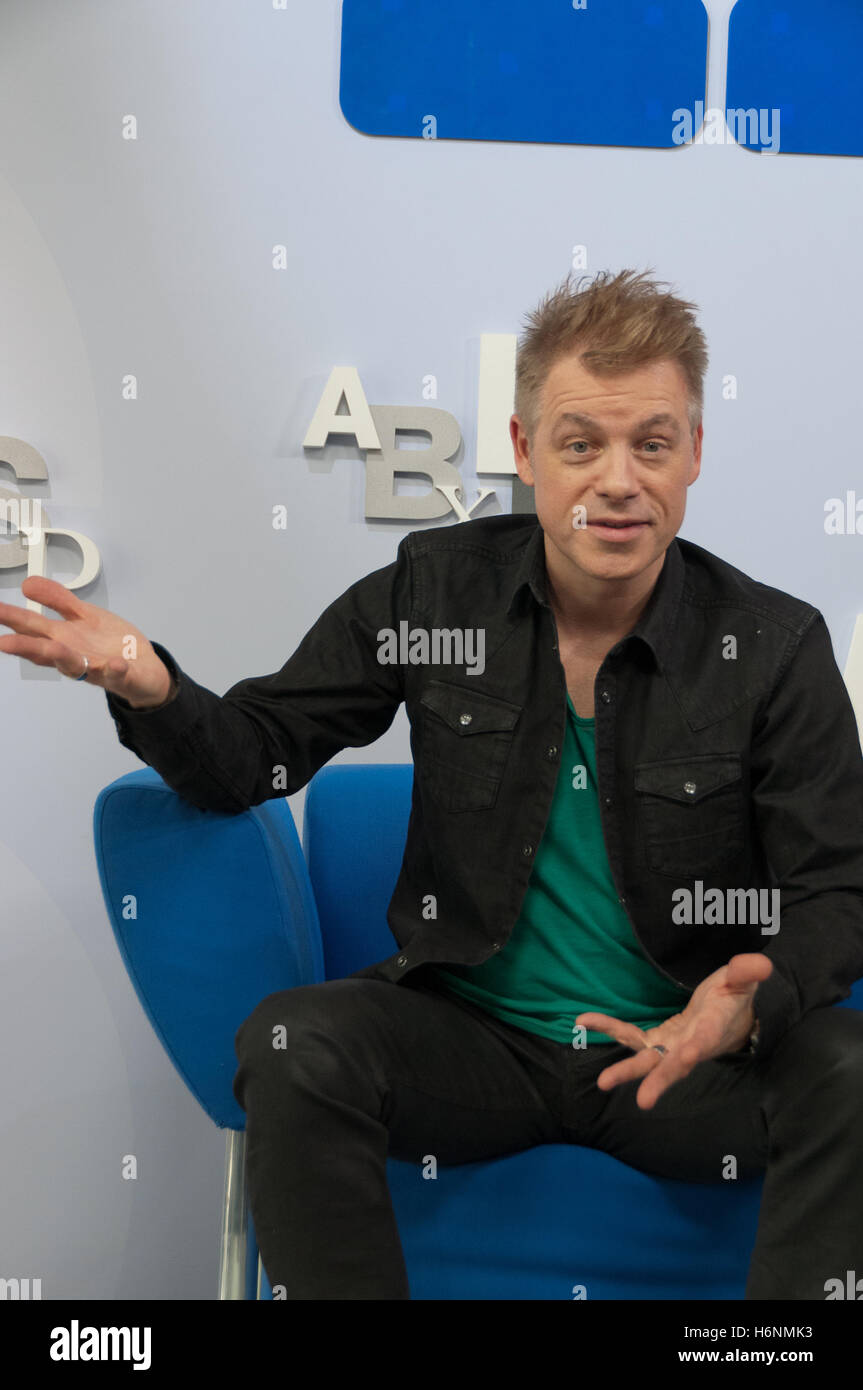 Michael Mittermeier, german comedian, Frankfurt Bookfair 2016 Stock ...