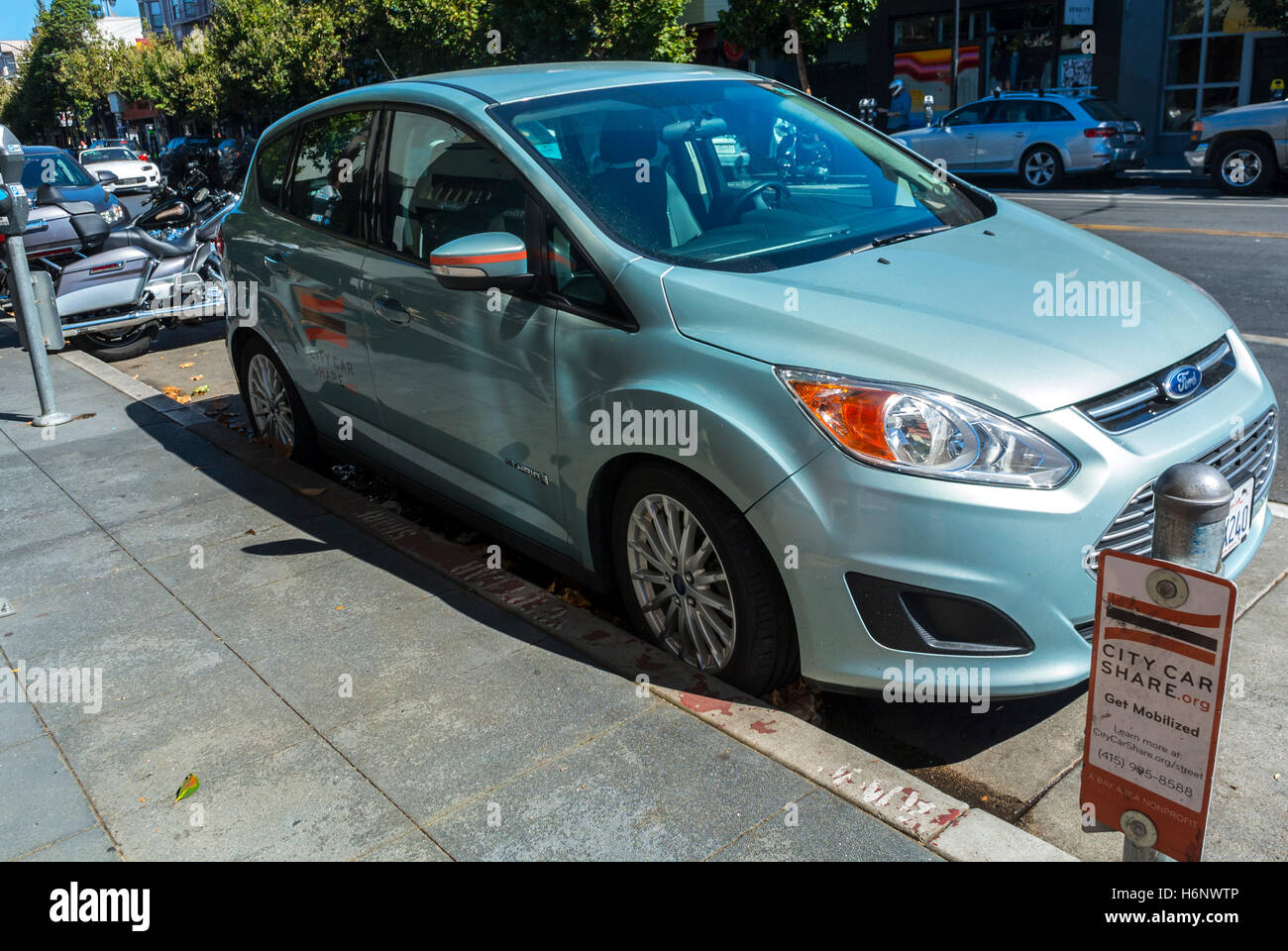 San Francisco, CA, USA, Street Scenes, Urban Life, Hayes Valley, Parked