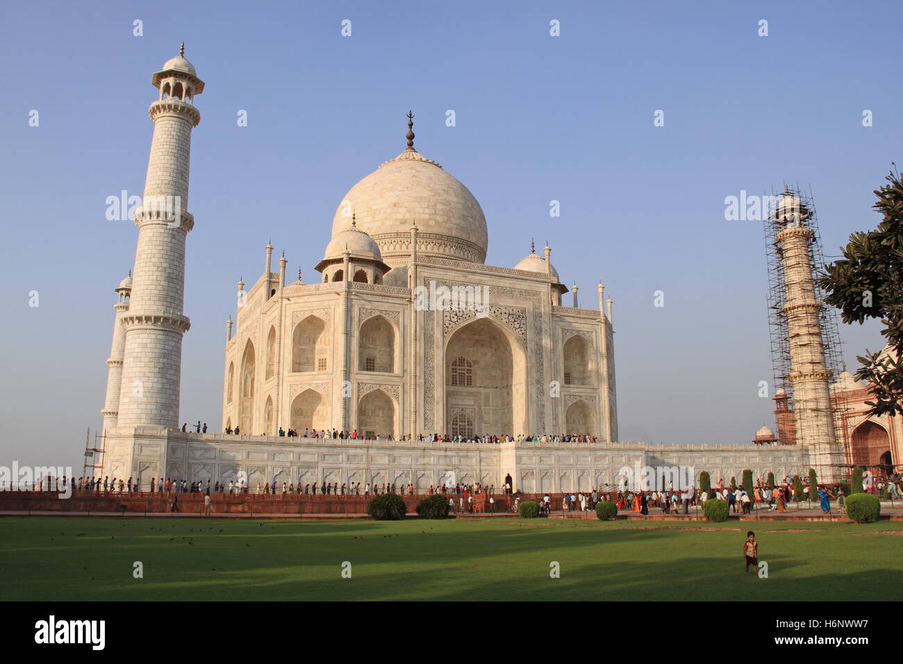 Tomb of Mumtaz Mahal and Shah Jahan, Taj Mahal, Agra, Uttar Pradesh, India, Indian subcontinent, South Asia Stock Photo