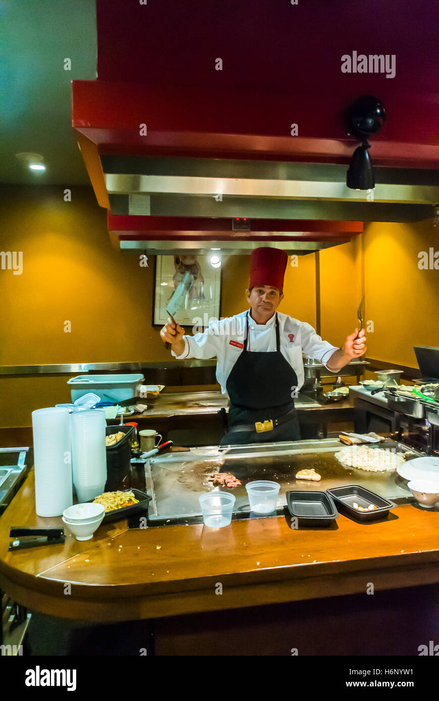 San Francisco, CA, USA, Sushi Chef, Inside, Benihana Modern Japanese