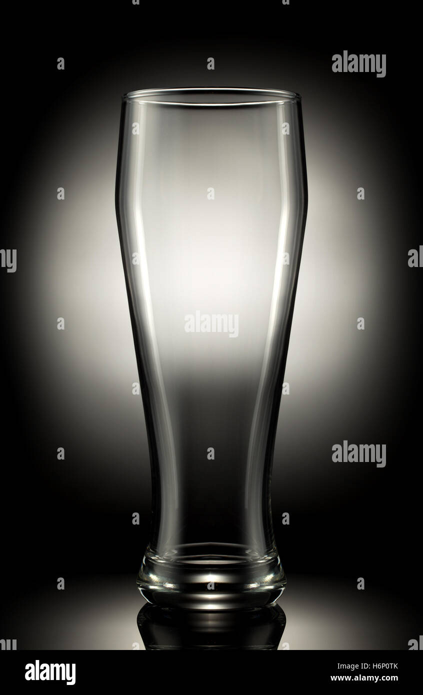 empty beer glass Stock Photo Alamy