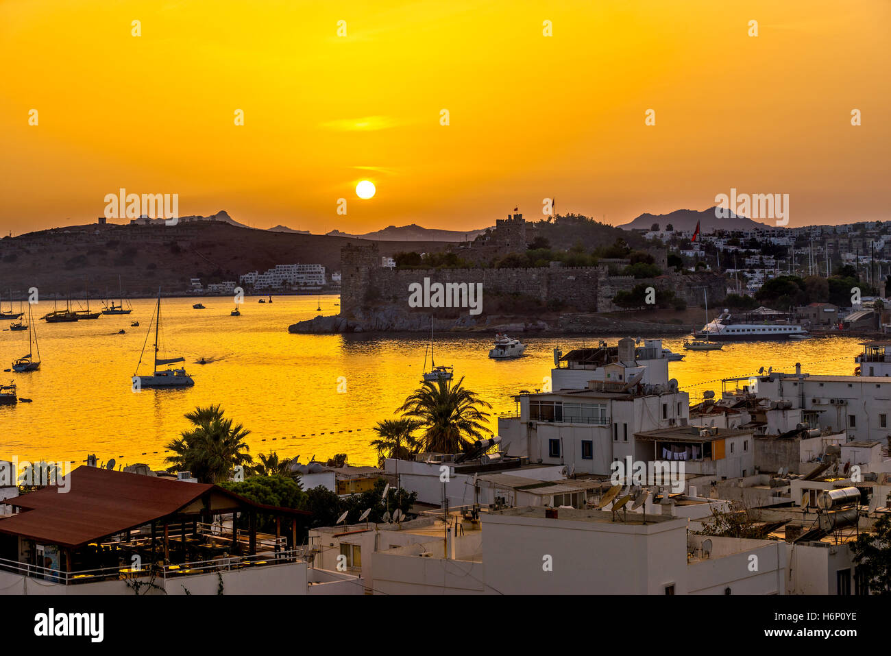 Bodrum boat trip pier hi-res stock photography and images - Alamy