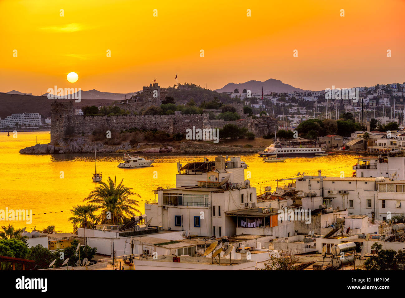 Bodrum boat trip pier hi-res stock photography and images - Alamy