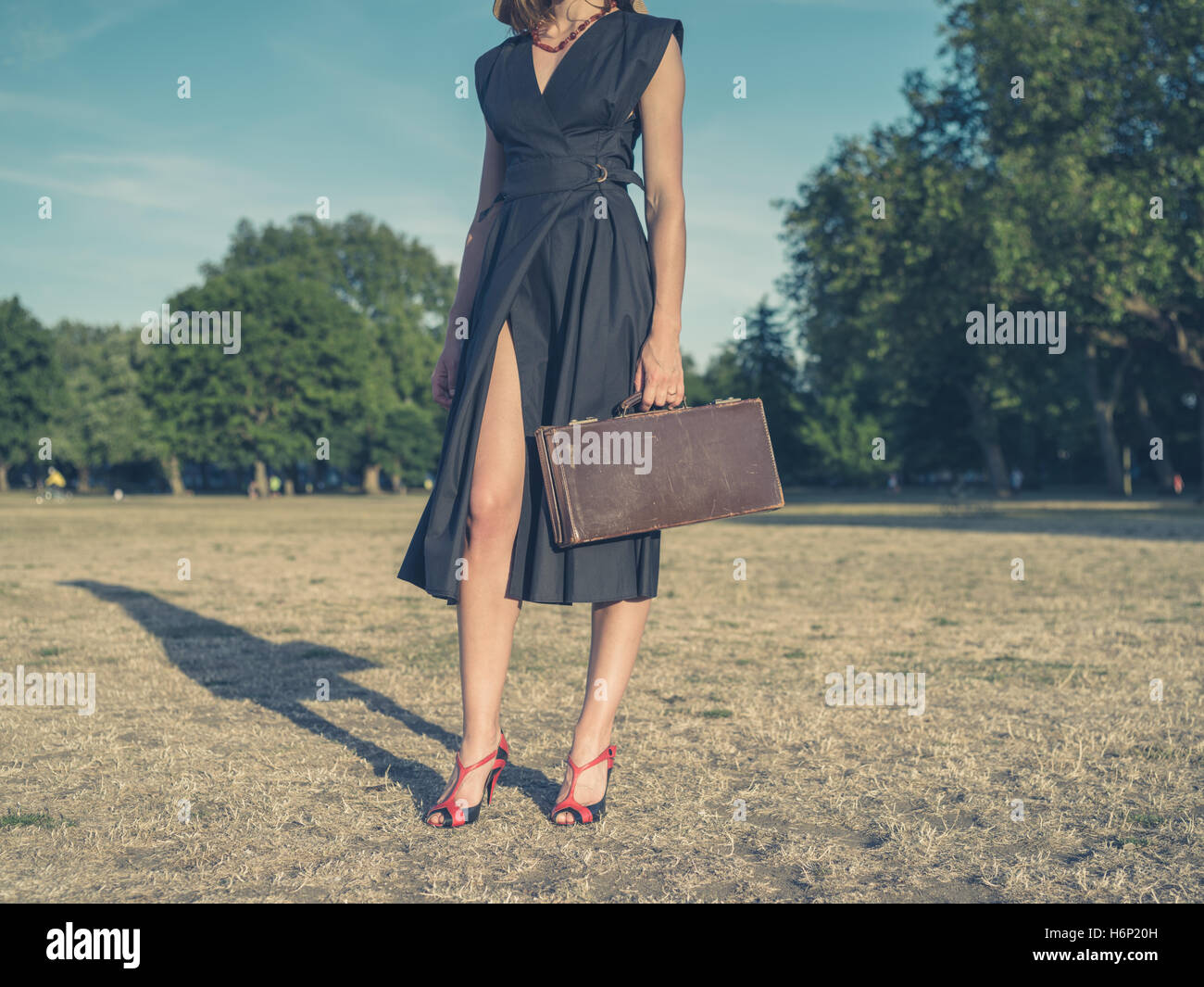 standing in heels