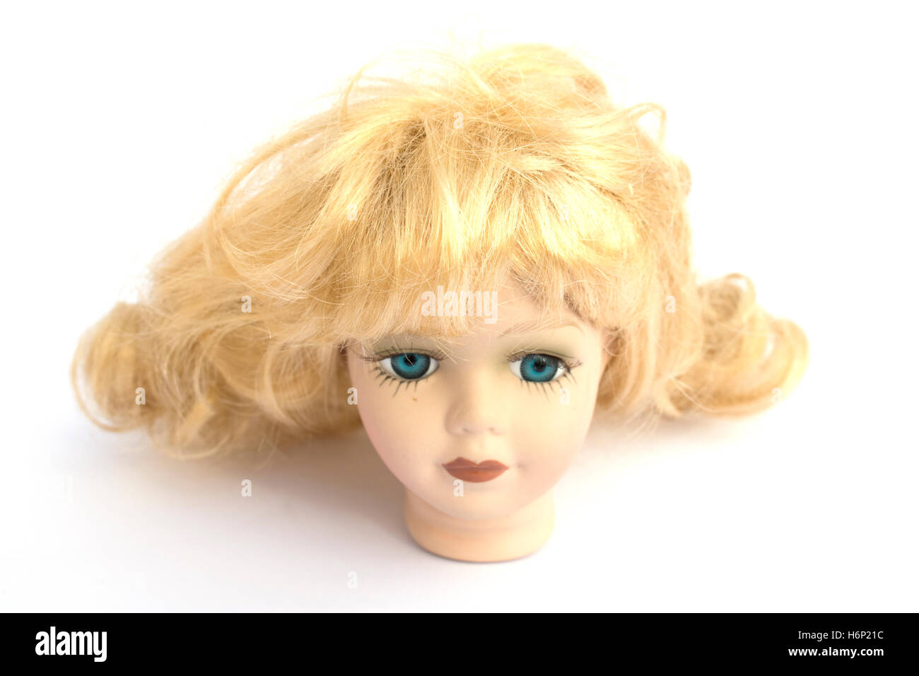 Dolly Head on Plain Background Stock Photo Alamy