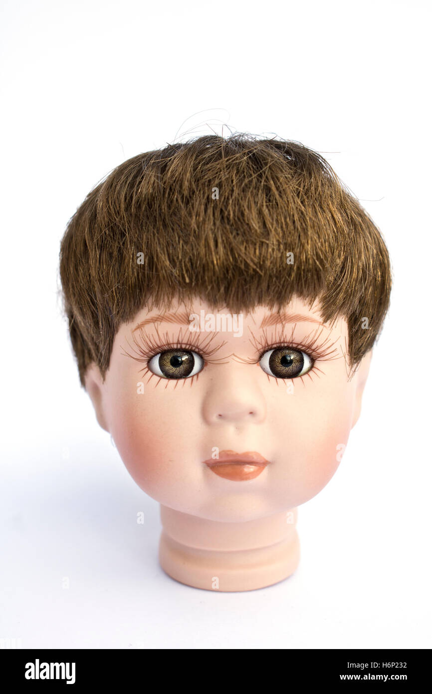 Dolly Head on Plain Background Stock Photo Alamy