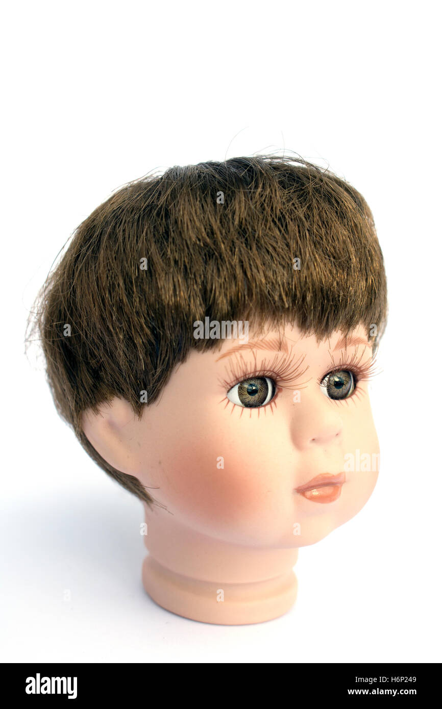 Dolly Head on Plain Background Stock Photo Alamy