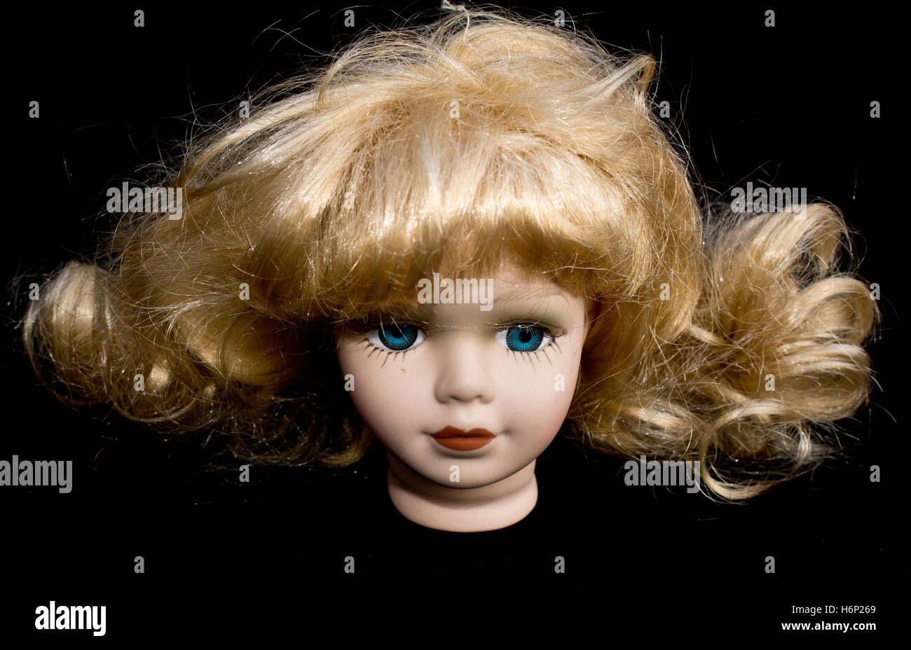 Dolly Head on Plain Background Stock Photo Alamy