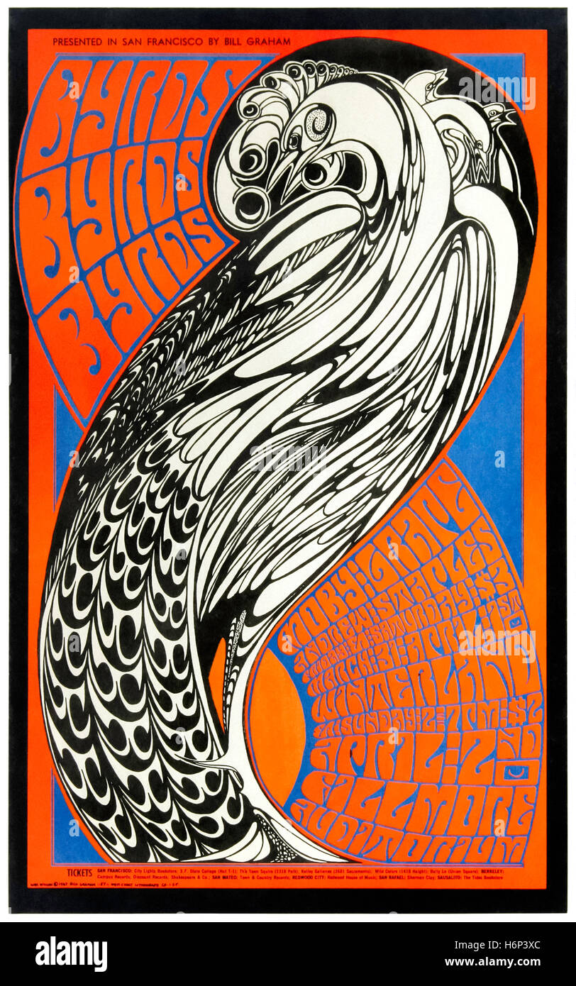 Concert poster 1967 hi-res stock photography and images - Alamy