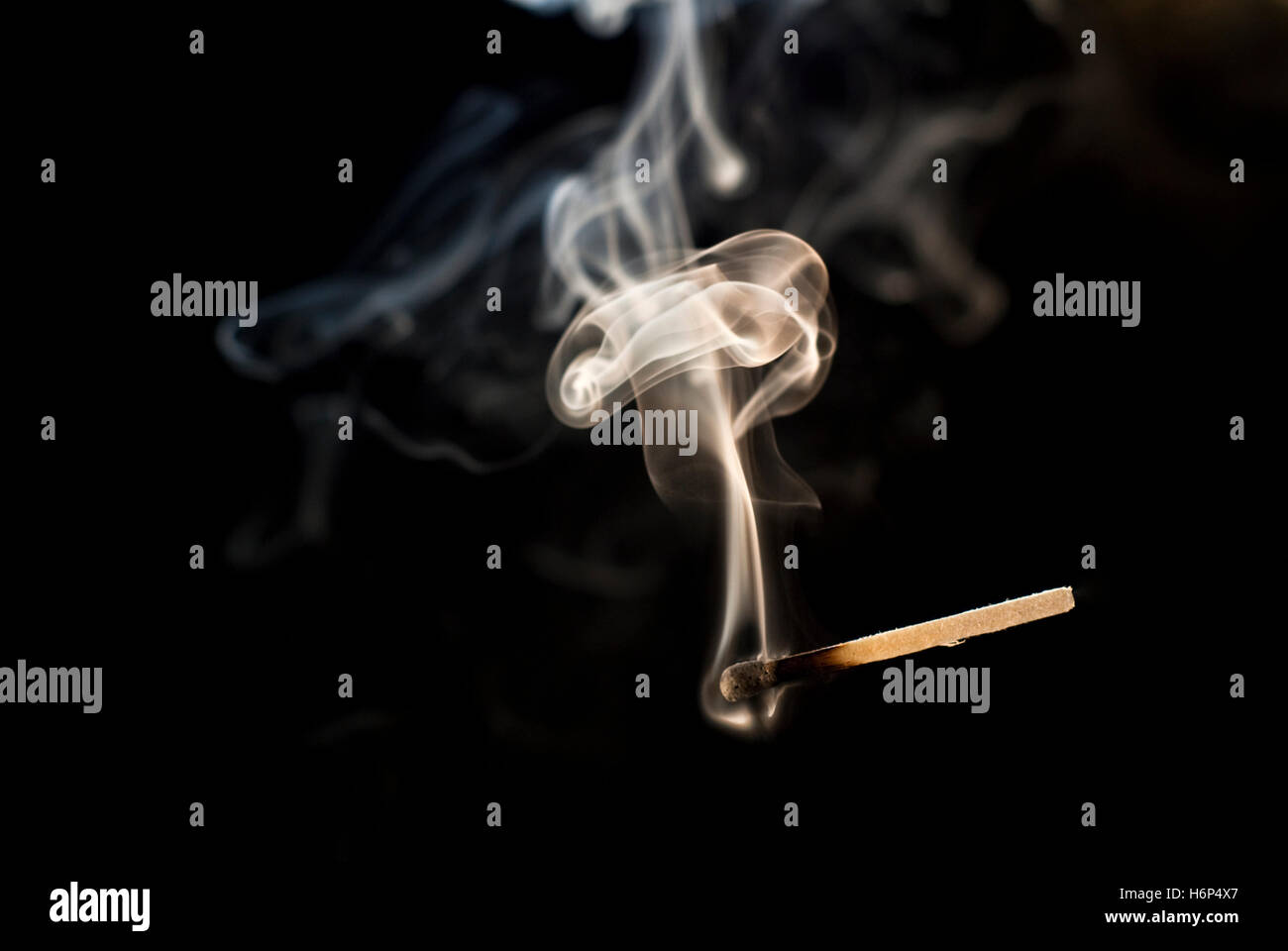 verloschenes matchstick 08 Stock Photo