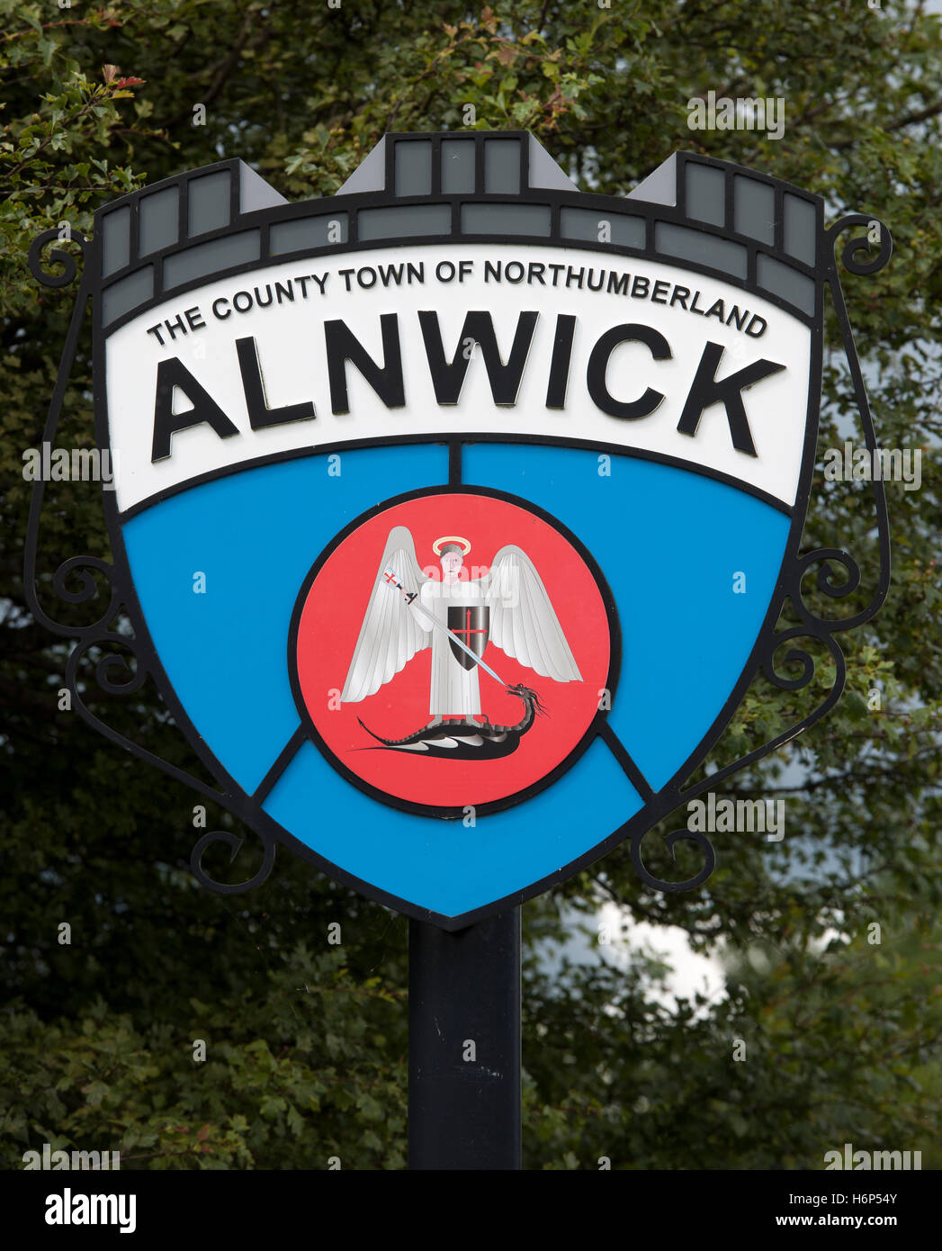 to Alnwick, The County Town of Northumberland, Northumberland