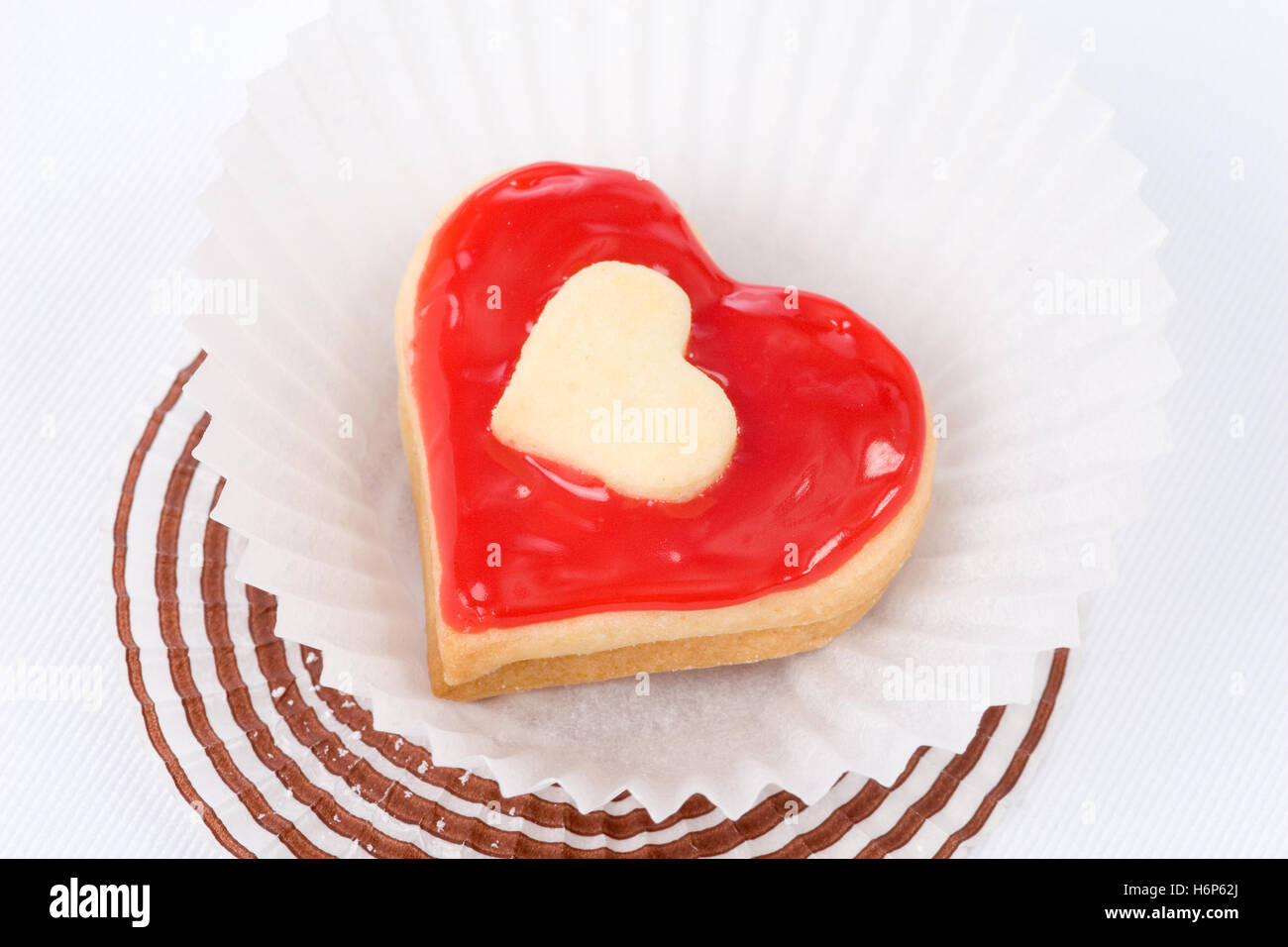 floating heart Stock Photo