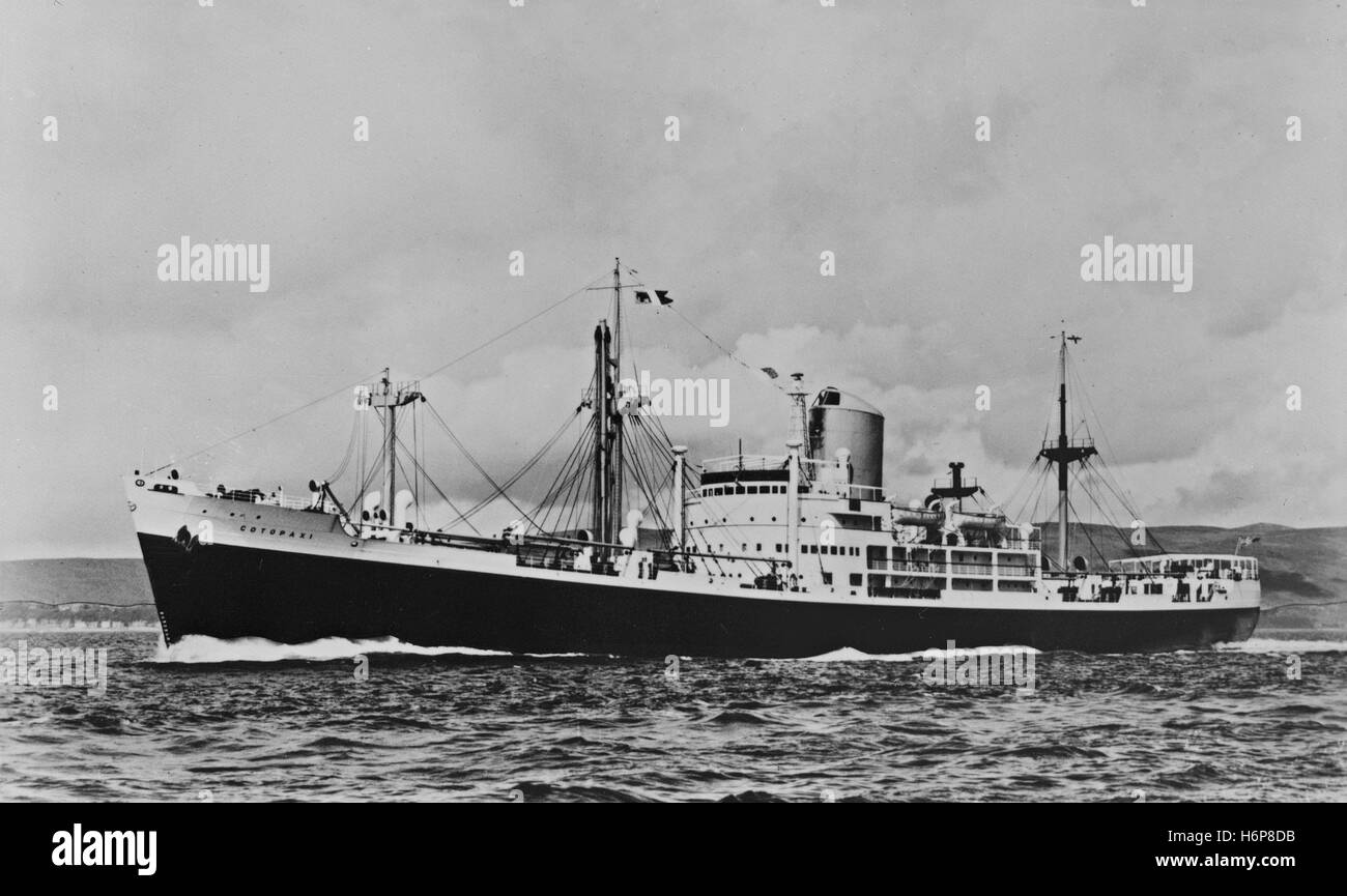 ss cotopaxi, bermuda triangle,disappearance Stock Photo