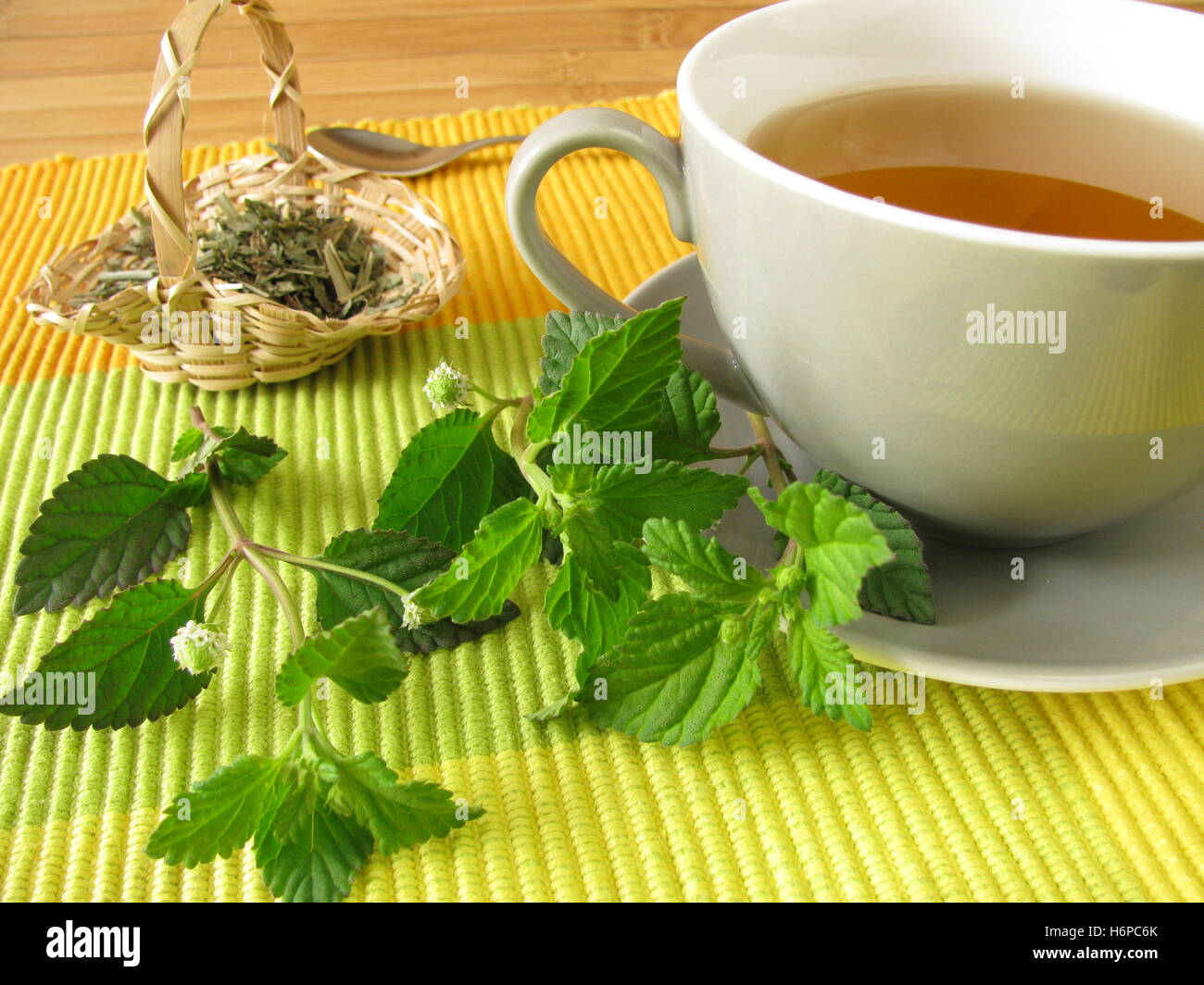 aztec sweet herb tea Stock Photo Alamy