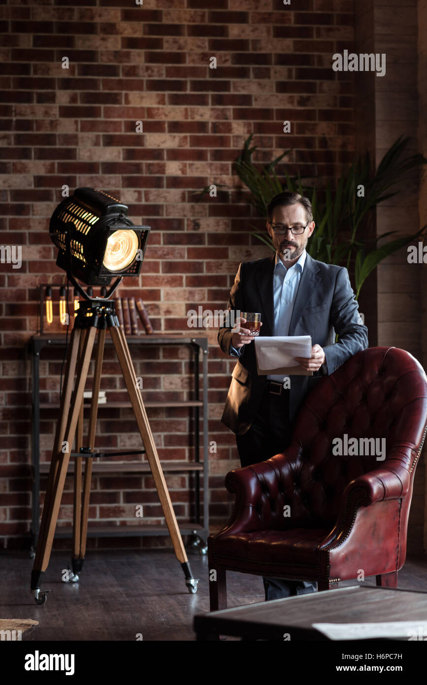 Study Man Stand Masculinity study hi-res stock photography and images - Alamy