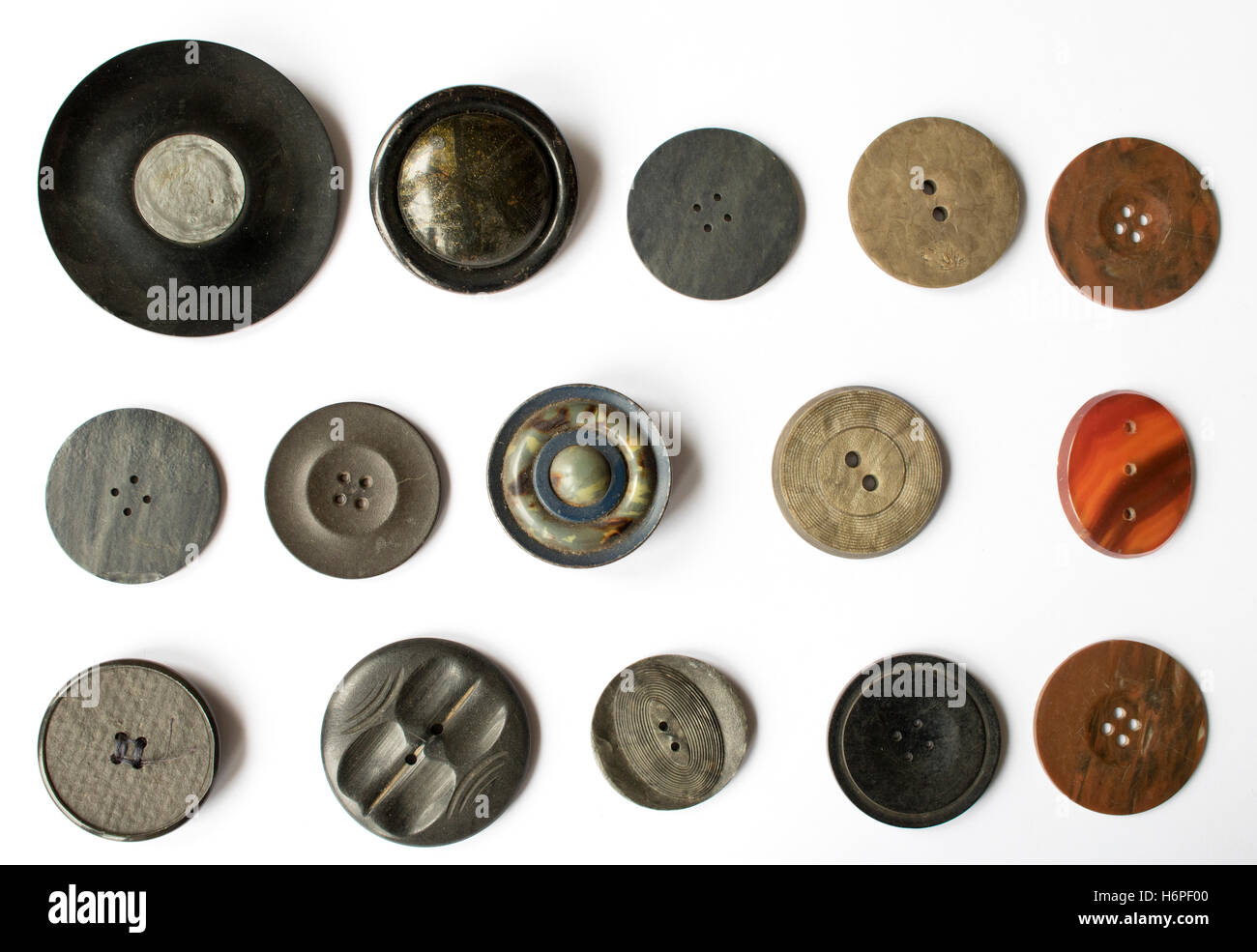 Mixed Collection of Buttons Stock Photo - Alamy