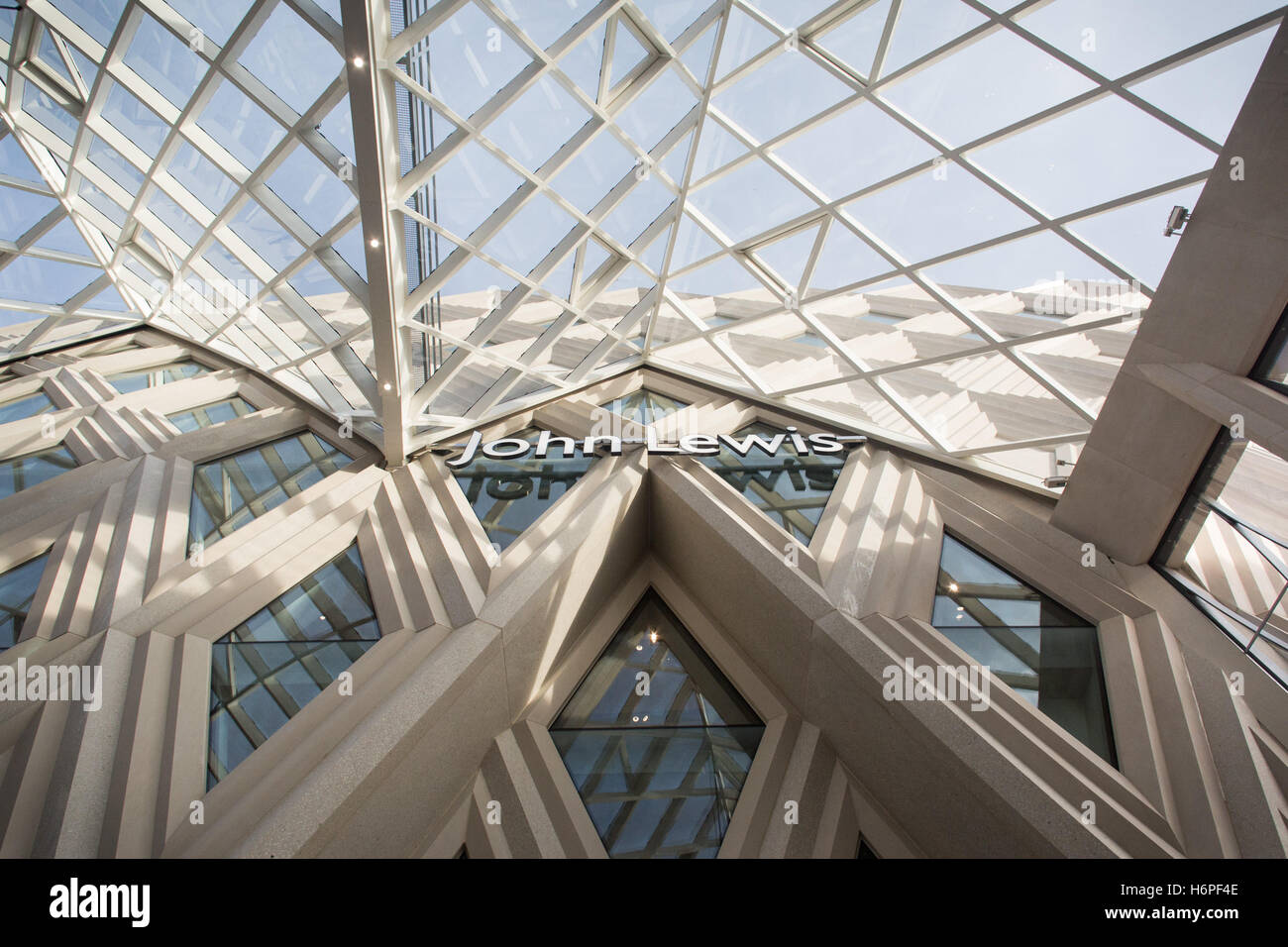 John Lewis department store inside the Victoria Gate shopping centre in