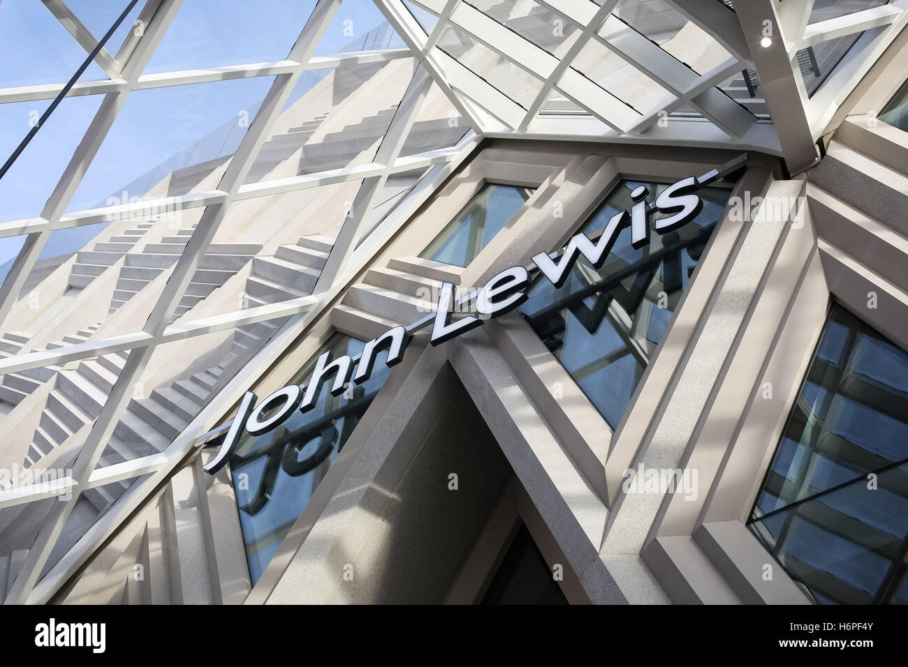 John Lewis department store inside the Victoria Gate shopping centre in