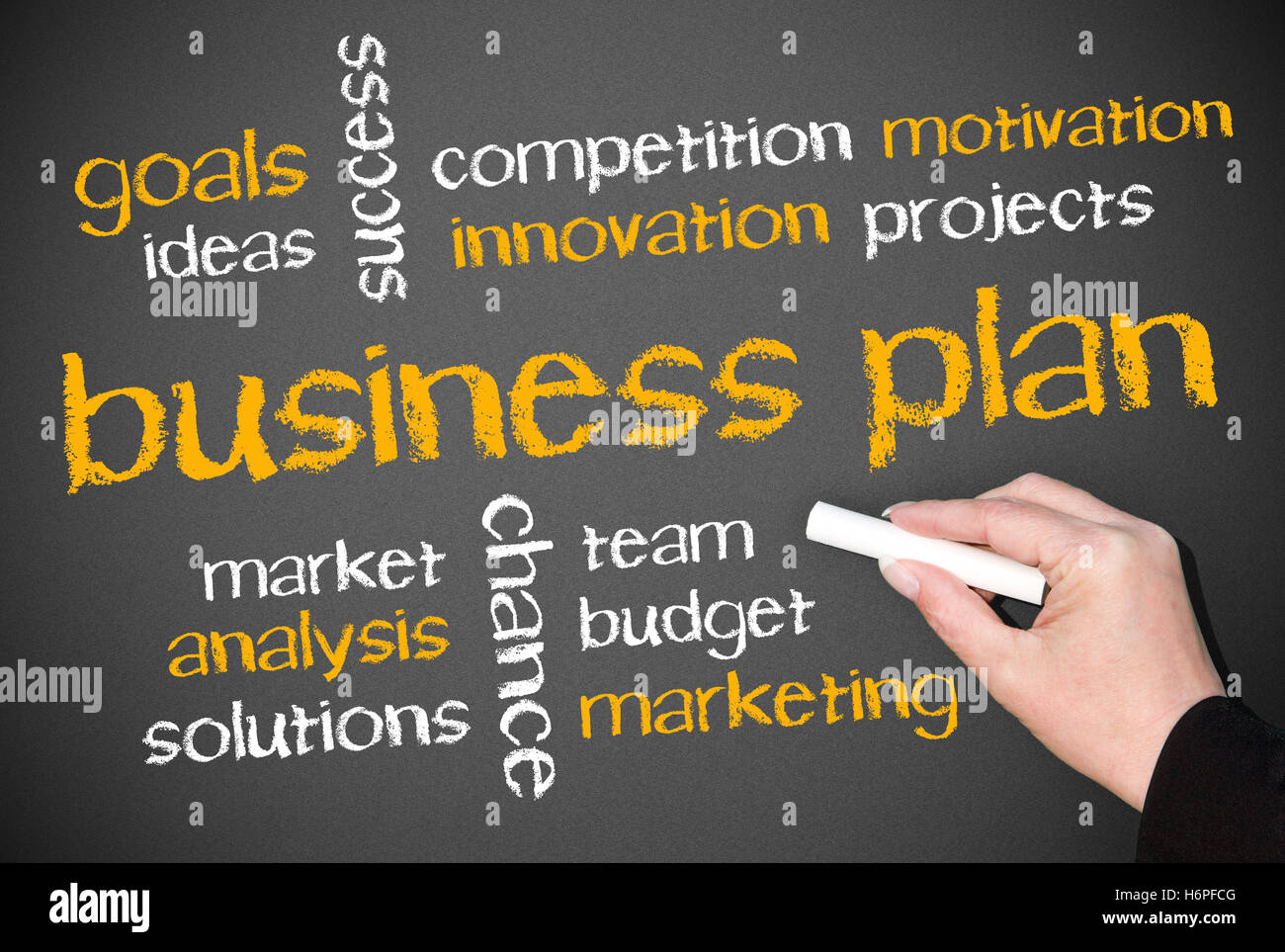 business plan Stock Photo