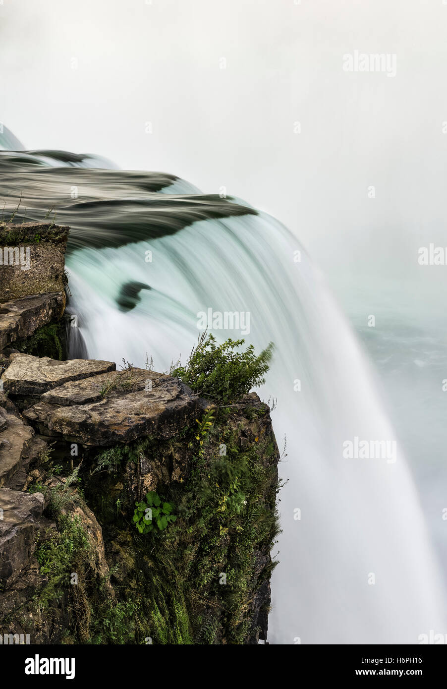 Horshoe Falls waterfall, Niagara Falls, New York, USA. Stock Photo