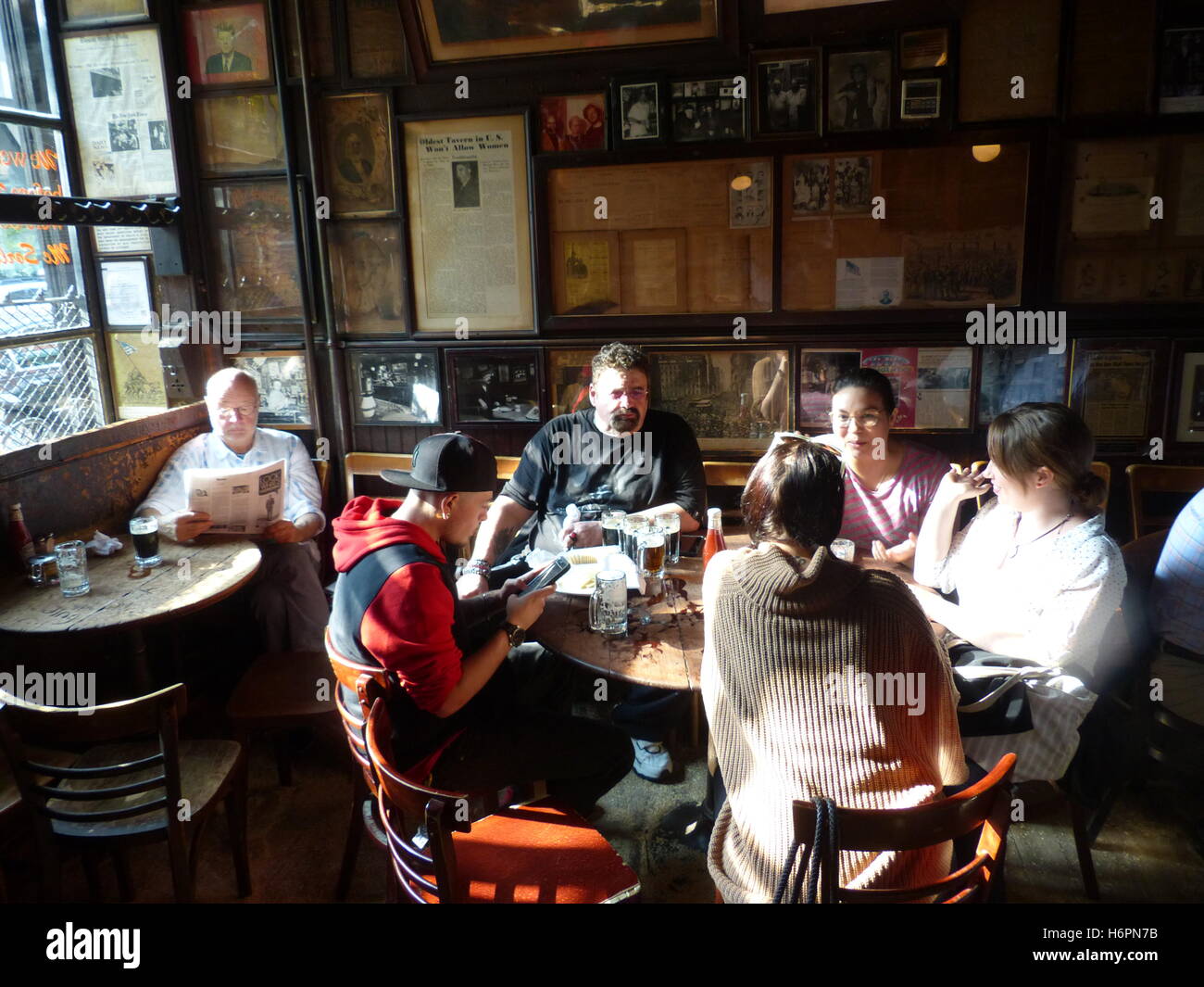 MacSorley's bar on East 7th Street in East Village Stock Photo Alamy