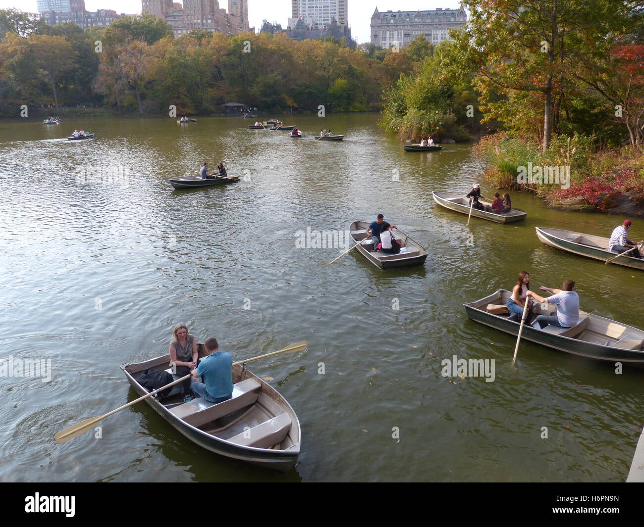 Row boats in central park hires stock photography and images Alamy