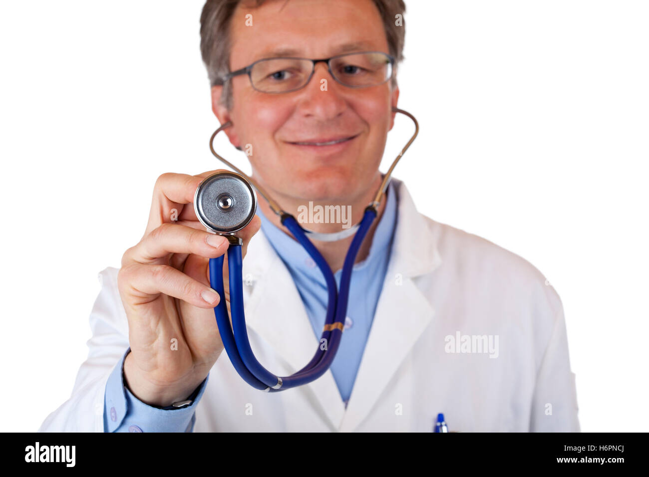Close up delighted doctor hi-res stock photography and images - Alamy