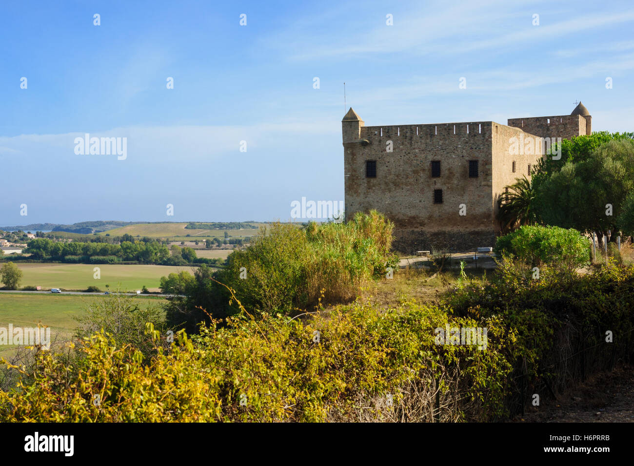 Fort Matra, in Aleria, Corsica, France Stock Photo