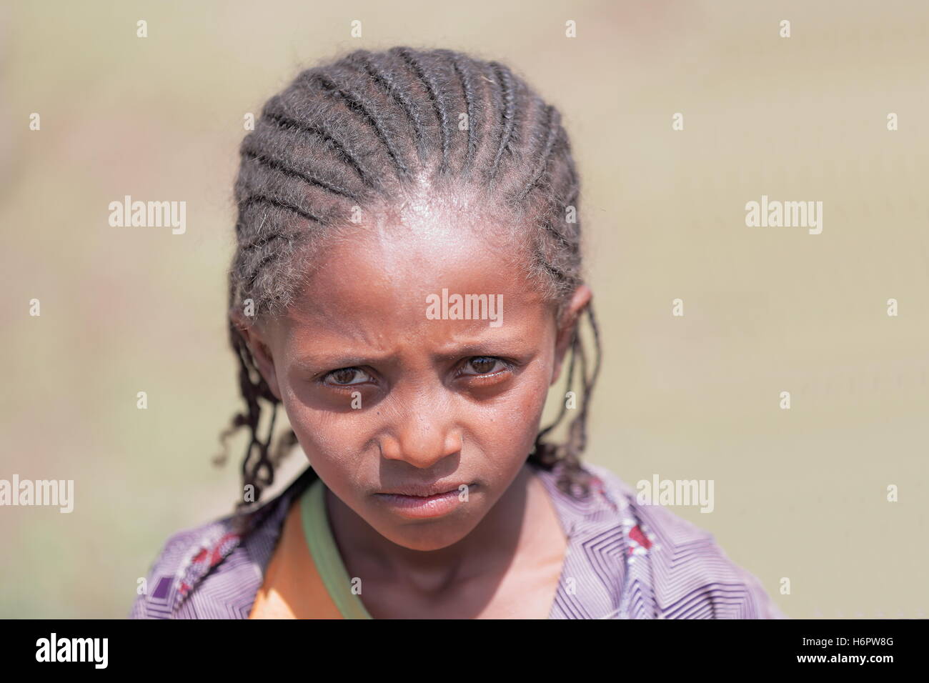 Ethiopian Girl Child Sad Stock Photos Ethiopian Girl Child Sad