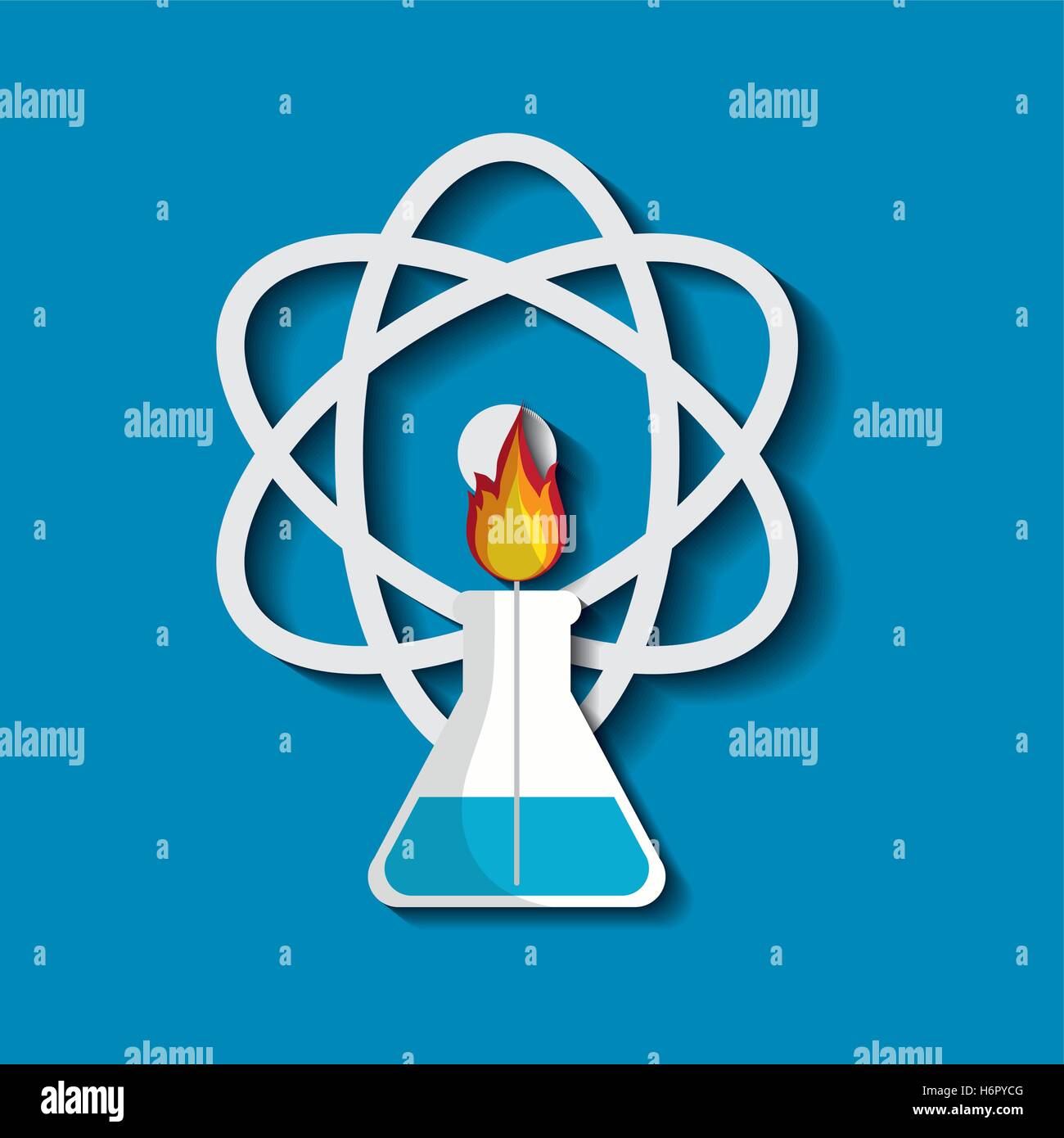 Science chemistry laboratory icon vector illustration graphic design ...