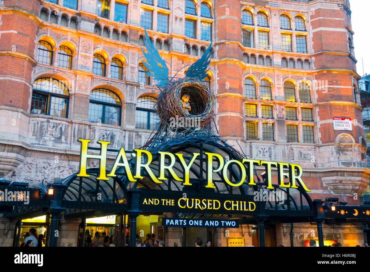 The famous Harry Potter musical in London at Palace Theatre Cambridge