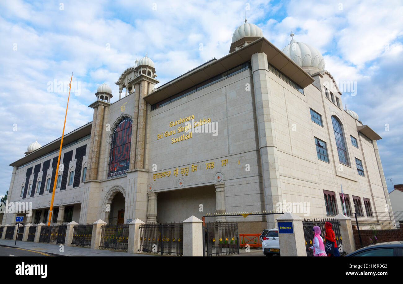 Impressive Sikh Temple in London - Gurdwara Sri Guru Singh Sabha ...