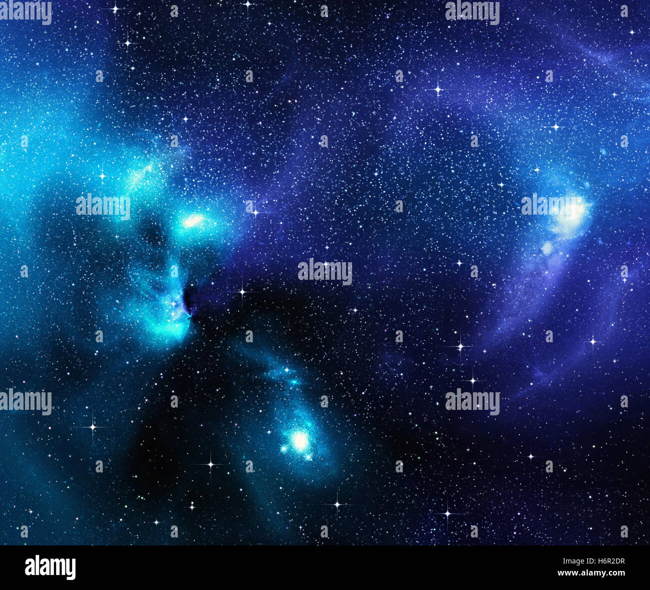 space night nighttime field illustration bright shiny deep galaxy wallpaper stars asterisks shining outer astronomy firmament Stock Photo