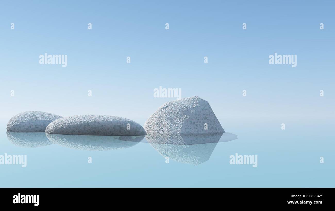 Rendering rock hi-res stock photography and images - Alamy
