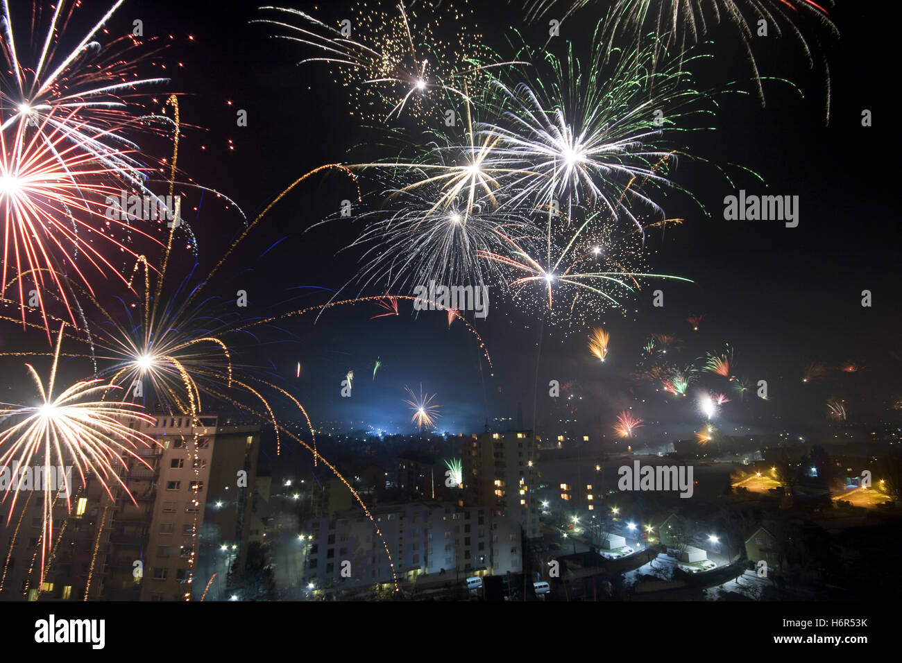 fireworks Stock Photo