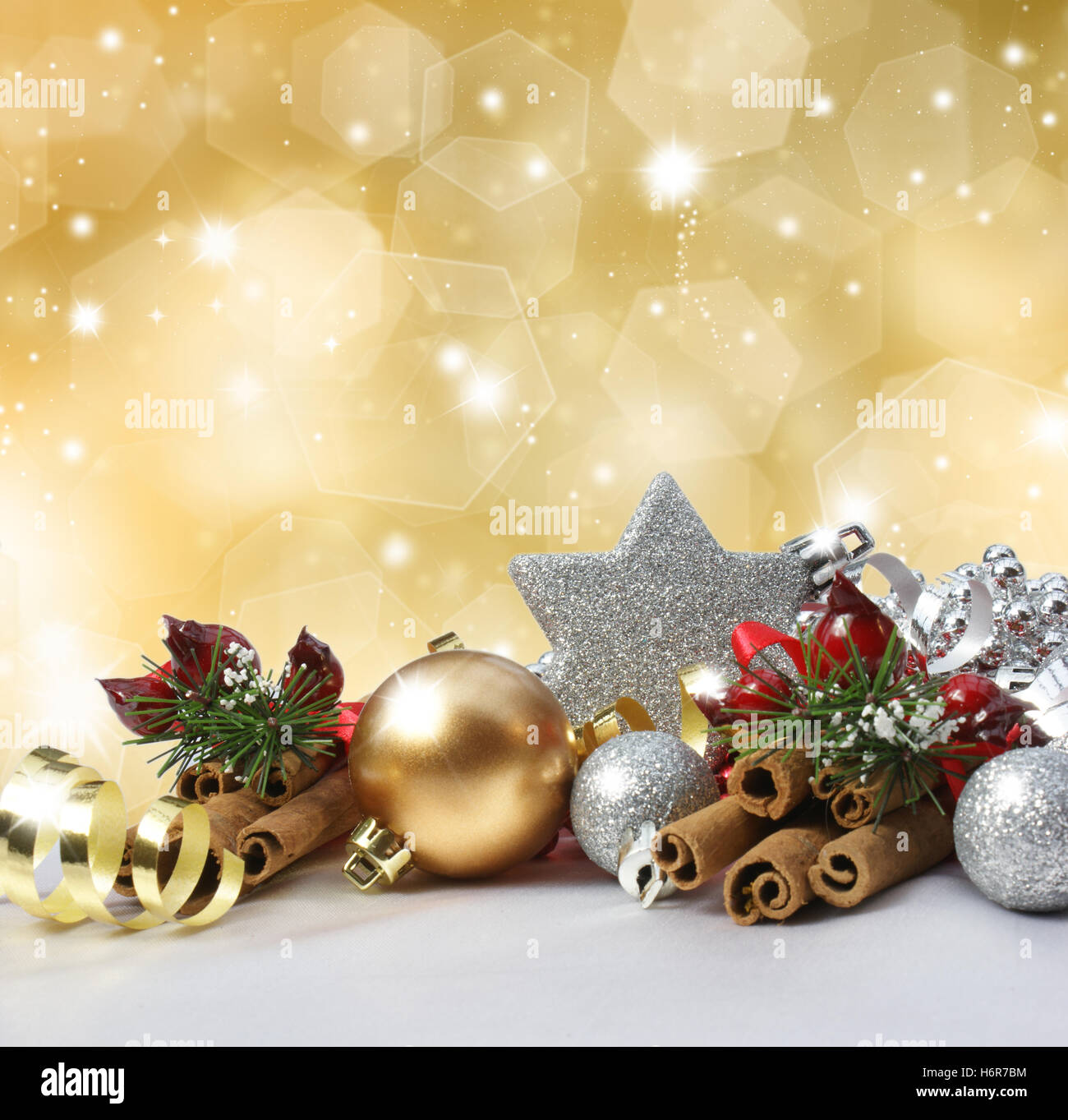 holiday winter silver decoration abstract glitter christmas snowflake ...