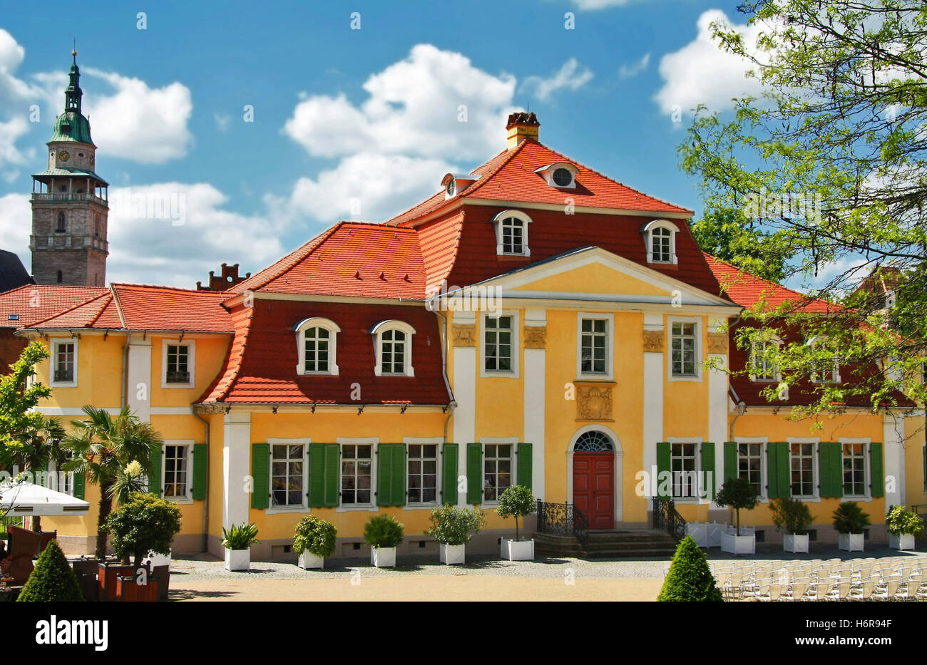 bad langensalza friederike castle Stock Photo Alamy