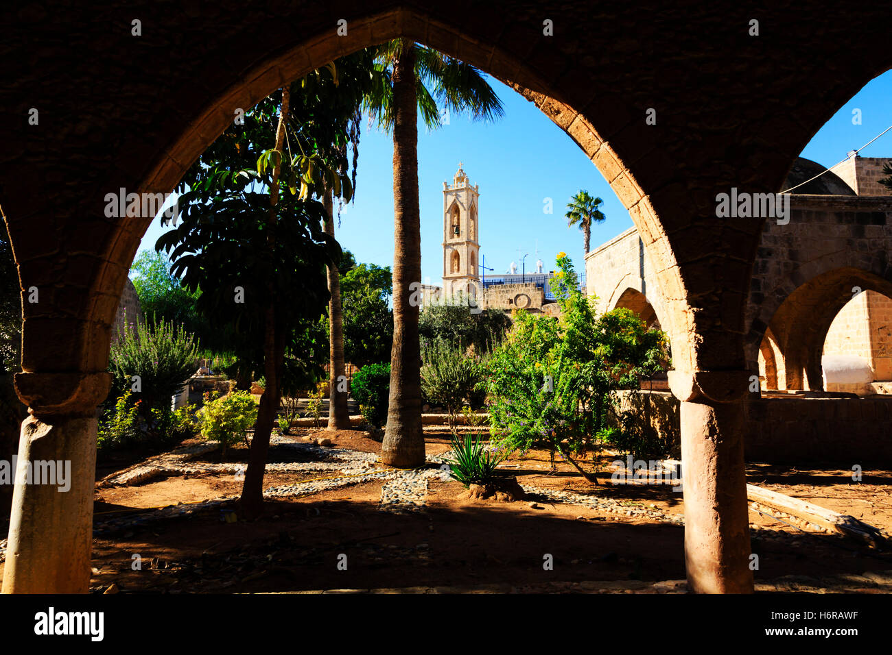Agia Napa Monastery, Cyprus Stock Photo